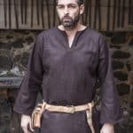 Lodin - Wool Tunic - Brown
