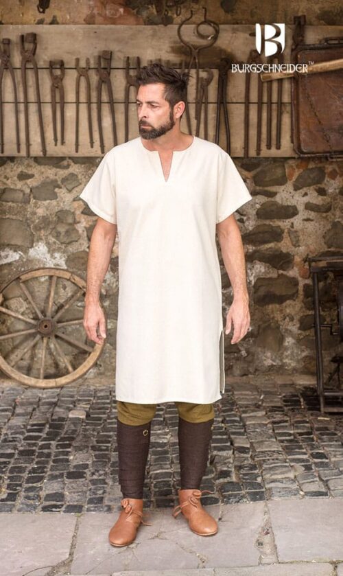 Snorri - Short Sleeve Cotton Undertunic