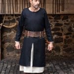 Everard - Long Wool Tunic - Black