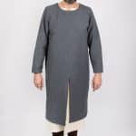 Arnaud - Long Cotton Tunic - Gray