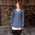 Frekja - Short Viking Tunic - Gray