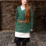 Frekja - Short Viking Tunic - Green