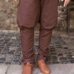 Wigbold - Cotton Viking Pants - Brown
