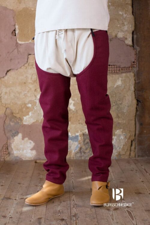 Bernulf - Wool Hose / Chausses - Red