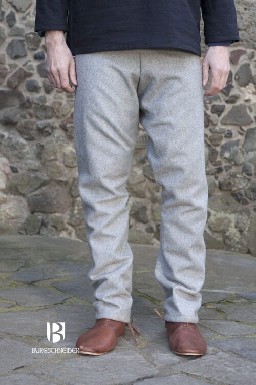 Fenris - Thorsberg Wool Viking Pants - Gray