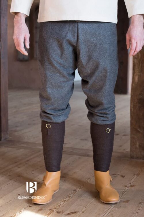 Fenris - Thorsberg Wool Viking Pants - Dark Gray
