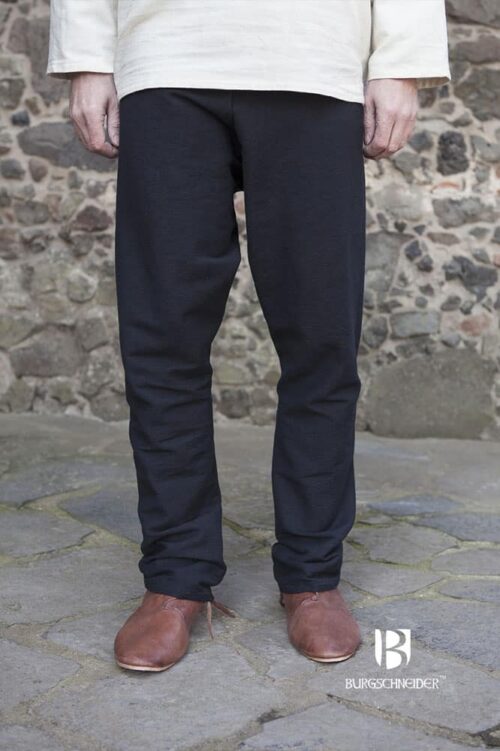 Ragnar - Thorsberg Cotton Viking Pants - Black