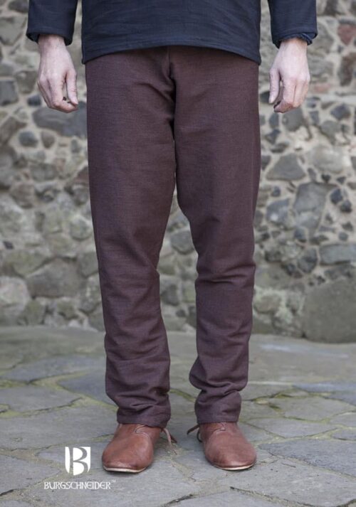 Ragnar - Thorsberg Cotton Viking Pants - Brown