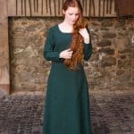 Freya - Viking Cotton Underdress - Green
