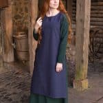 Haithabu - Cotton Viking Outer Dress - Blue