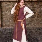 Haithabu - Cotton Viking Outer Dress - Brown