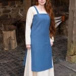 Frida - Cotton Viking Outer Dress - Ocean Blue
