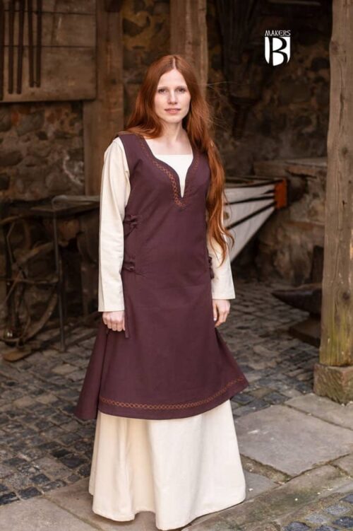Lannion Dress - Brown