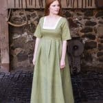 Frideswinde - Medieval Dress - Linden Green