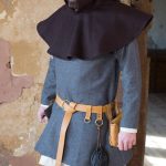Cucullus - Wool Medieval Cowl - Brown