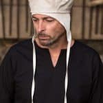 Hugo - Medieval Wool Cap - Natural
