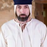 Hugo - Medieval Wool Cap - Blue