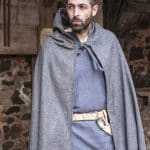 Hibernus - Wool Hooded Cloak - Gray
