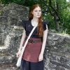 Ehwaz - Viking / Medieval Satchel - Hemp Color