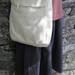 Ehwaz - Viking / Medieval Satchel - Hemp Color