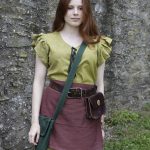 Ehwaz - Viking / Medieval Satchel - Green