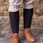 Aki Wool Leg Wraps - Black