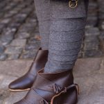 Aki Wool Leg Wraps - Dark Gray