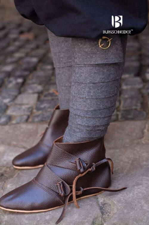 Aki Wool Leg Wraps - Dark Gray