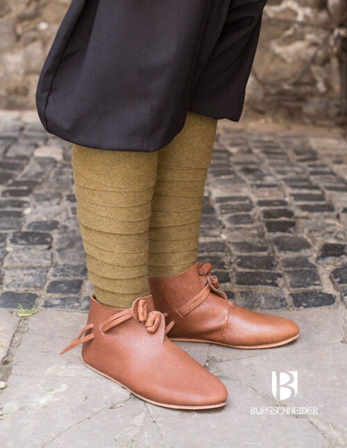 Aki Wool Leg Wraps - Autumn Green
