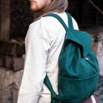 Robin - Adventurer's Wool Rucksack - Green
