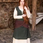 Sora - Cotton Waist Sash - Brown