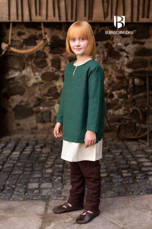Eriksson - Children's Viking Tunic - Green