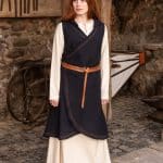 Dala - Cotton Wrap Dress - Black