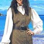 Mary Read Pirate Vest