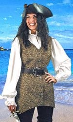 Mary Read Pirate Vest