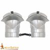Women’s Pauldrons with Sword Breakers – 20 Gauge Steel