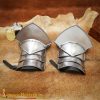 Women’s Pauldrons with Sword Breakers – 20 Gauge Steel