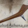 Native American Gunstock Club with Dagger-Spike