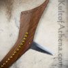 Native American Gunstock Club with Dagger-Spike