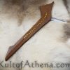 Native American Gunstock Club with Dagger-Spike