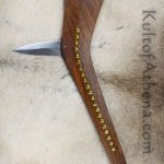 Native American Gunstock Club with Dagger-Spike