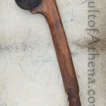 Native American Ball Club with Bear Handle