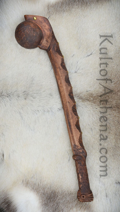 Native American Snake War Club
