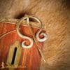 Lord of Battles - Brass Fibula with Spiraled Ends