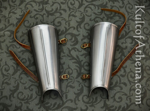 Ridged Greaves - 18 Gauge