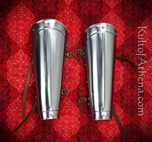 Steel Greaves - 20 Gauge