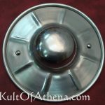 Fluted Steel Buckler - 9 Inch- 14 Gauge Steel