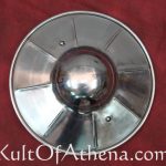 Fluted Steel Buckler - 12 Inch- 14 Gauge Steel