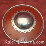 Scaloped Buckler - 12 inch- 14 Gauge Steel