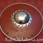 Scaloped Buckler - 15 inch- 14 Gauge Steel